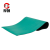厚创防静电台垫 胶皮地垫桌垫胶垫胶板耐酸碱高温绿色亚光pvc台垫 0.4米*10米*2MM/一卷
