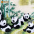 御针坊（YUZHENFANG）中国特色礼品国宝熊猫出国礼品送老外手工双面绣苏州刺绣高档礼盒 国宝图-花梨架