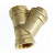 黄铜Y型过滤器水管水表水泵暖气过滤网阀门铜配件4 6分 4寸