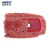 安格清洁 欧式尘推平板拖把大号医院保洁专用分色棉线地拖木地板AG36 AG3661红色60cm尘推布