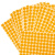 玛仕福 圆点不干胶贴纸 彩色色标分类记号定位标签贴10mm橙色（2475贴/包）