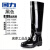 适用上海雨鞋加长高筒水靴男士工作防水鞋防滑雨靴钓鱼劳 8199黑色 超高筒 40