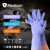 麦迪康（Medicom）一次性加长丁腈手套1131C 无粉耐用检查清洁手套 100只/盒 蓝紫色 M码