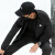 匹克运动外套男运动夹克2024春季新款加绒休闲运动茄克跑步梭织外套男 黑色上衣 S