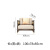 【玉棠】新中式沙发组合别墅客厅中国风轻奢真皮乌金木实木家具 单人位