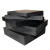 减震垫块橡胶缓冲垫工业机械防震垫方形橡胶板耐磨空调黑橡胶方块 100x100x15mm厚