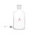 沸耐笙 SY-0055 龙头瓶棕色放水瓶下口瓶泡酒瓶仪器化学 2500ml透明龙头瓶 1件
