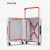 翎致（LEANCCE）TUPLUS途加平衡行李箱中置宽拉杆高颜值登机箱旅行箱20英寸 熟橘 20寸
