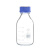 透明丝口瓶蓝盖试剂瓶玻璃宽大口方形瓶100 250 500 1000ml 500ml 棕色 GL45