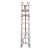 铝合金3联梯子加厚折叠单面升降工程梯云梯16米伸缩长梯定制 6.5米升降/缩回2.68米