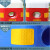 隔离墩 防撞桶塑料红白蓝白栏警示柱 小水马公路护栏围栏反光分流 连接杆长度颜色可定制联系客服