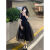 画章蓬蓬裙连衣裙成人礼服女18嵗公主裙子高级感法式欧根纱装2023年夏 黑色 M