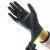 海斯迪克 黑色涂掌 pu浸胶浸掌尼龙13针涤纶防滑手套 M码