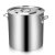 304不锈钢桶双耳带盖耐用大容量储水桶定制 无磁3.0系列 Φ45*H45CM