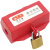 插头锁盒空调电器电源限电工业安全锁AA 大号盒+防盗金属锁