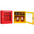 康迪普 微型消防站消防柜工地户外移动应急灭火箱展示柜 款式三 0.75*0.26*0.82 黄色