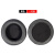 台达（DELTA）定制适用于JBL T500BT T450耳机套Tune600海绵套T510BT耳罩皮套保 黑色光皮一对装7cm