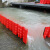 锐护 ABS手提式挡水板L型红色可移动拼接车库商场仓库地铁防洪水必备 直板 宽度82*66*75cm