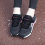 荣仕（RONGSHI）老人网面户外运动防滑软底舒适透气健康妈妈鞋女 B2782 黑色/女款 40
