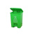 冠峰 15L蓝（可回收垃圾） 餐饮小区大中小号四色脚踏垃圾桶分类垃圾GNG-438