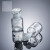 高硼硅磨砂口玻璃瓶实验室白色透明试剂瓶大广口/小细口60-0000ml 透明广口 5000ML