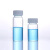 定制35101520405060ml透明螺口玻璃瓶试剂瓶样品瓶精油西林瓶 透明3ml