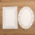小吃油炸食物厨房花底纸吸油纸披萨烘焙专用圆形花边纸垫 9.椭圆8.5x12.5英寸(100张)