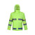 沸耐笙 FNS-07053 成人户外交通执勤物业环卫分体式雨衣 荧光绿 3XL 套