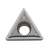 不锈钢三角形单面数控车刀片合金涂层刀头机夹陶瓷TCMT110204CT55 04角 TCMT110204-HQ-CT55陶瓷