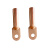 铜过渡接线鼻子DT系列10-300铜鼻子国标电缆接线耳冷压电缆金具ZT DT185非标本色