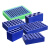 垒固 铝制冰盒 离心管低温冰盒 PCR冰盒 冷冻模块 0.2/1.5/2ml,60孔