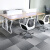 办公室地毯写字楼会议室简约商用方块毯公司满铺pvc拼接方格地毯泰禧阁 KW-2 1 平方米(50CMx50CM共4片)