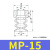 天行大头吸盘机械手真空吸盘气动工业一二三层白色硅胶吸嘴 MP-15