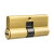 SISAV 防盗门锁芯铜C级锁芯入户门锁具 配7把钥匙 90mm37.5+52.5