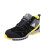 代尔塔 Deltaplus 代尔塔 劳保鞋 运动系列反绒牛皮面安全鞋 301339(黄黑色-高帮)  39