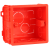 FSL 佛山照明开关插座暗盒底盒86型通用入墙家用墙壁接线盒白色红色 安装底盒蓝色