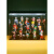 Disney动漫海贼王盲盒模型路飞索隆玩偶七武海艾斯乔巴摆件公仔礼物 5cm53款海贼+大五层展示盒+充电 随机款式(不定时更新)