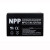 NPP耐普铅酸免维护蓄电池NP12-7 12V7AH UPS消防报警主机电梯应急安防门禁儿童电瓶