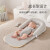 史威比婴儿床中床便携式新生儿防吐奶斜坡枕宝宝溢奶呛奶斜坡垫喂奶床 安伯灰（无级升降）