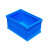 可折叠周转箱物流储物带盖塑料收纳箱子加厚新料五金工具箱汽车箱 3014：600*493*340mm蓝色