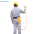 山都澳 安全带单腰 电工 施工 安装 安全绳 腰带 高空 保险绳AD892  单小钩（1.8米） 1.8
