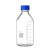 GL45蓝盖瓶玻璃丝口试剂瓶100/250/500/1000/2000mL 透明棕色螺口带刻度色谱流 1000mL 透明 GL45