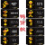 个性创意图案一次性手套烧烤龙虾炸鸡餐饮透明塑料定制独立包装定做 吃货款(2只/包) 200小包