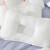 有彩婴儿全棉枕头定型枕四季通用印花纱布0-1岁新生儿宝宝枕头 小牛 20x30cm