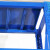 皇球 轻型金属层架 四层主架 蓝色 150×50×200CM