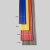 兰诗（LAUTEE） WSD0048 楼梯防滑条自粘PVC台阶斜坡收边踏步压条 4厘米带胶7色可选