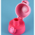 DNBR保温杯盖小比咔米菲水杯盖子配件防漏直饮盖3453 3451 3524 粉色+玫红 直饮盖
