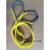 彩色涤纶扁平吊装带 起重绳 1吨 -10吨起重吊带 行车吊绳 3吨*5米(黄色)