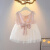 迪士尼（Disney）无袖公主裙0-1-2-3岁女宝宝背心连衣裙夏装蓬蓬裙新款女童网纱裙 粉红色 66cm(66cm)
