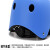 京斯坦 成人滑板头盔轮滑 平衡车头盔滑雪头盔骑行自行车头盔 磨砂黑色S码（可以调节）3-8岁 